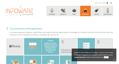 Desktop Screenshot of infoware-mi.it